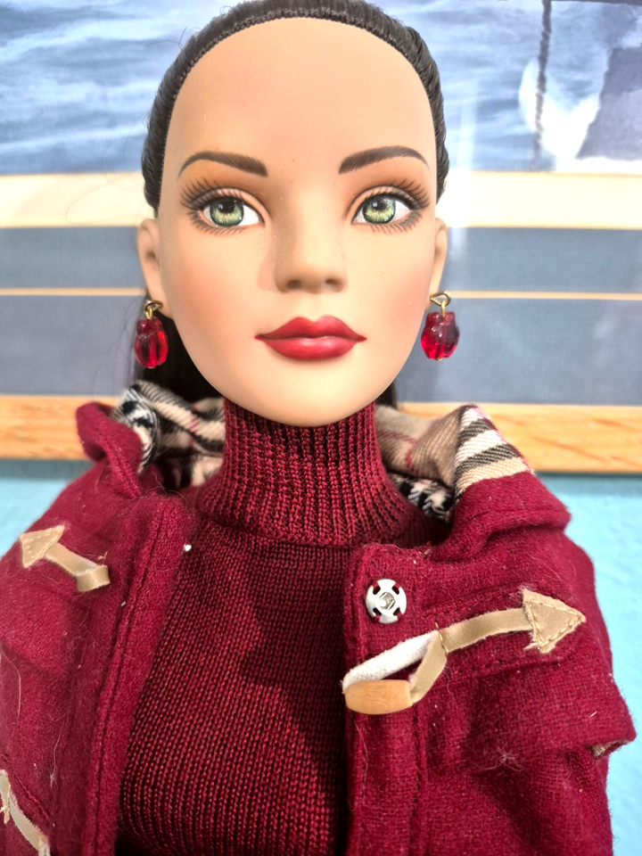 American Models 22 Doll Tonner/poupée OOAK tailleur noir et blanc