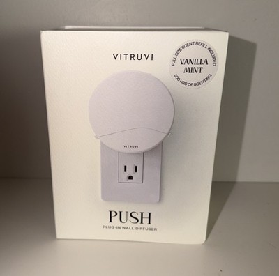 Vitruvi Push Plug-in Wall Diffuser - No fragrance - New open box 