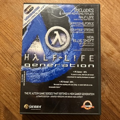 Half-Life Generation PC DVD Rom 4 CD komplett mit Handbuch 