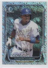 2014 Bowman Chrome Shimmer Refractor 14/15 Alcides Escobar #207 fm0