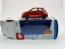 Fiat-Abarth 500 Burago 1/43 Rosso 2008