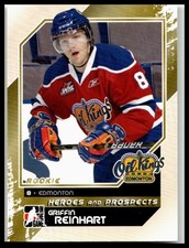 2010-11 In The Game Heroes and Prospects #192 Griffin Reinhart Edmonton