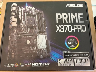 ASUS Prime X370-PRO AMD ATX- Mainboard AM4 DDR4 AuraSync 90MBOTDO-MOEAY