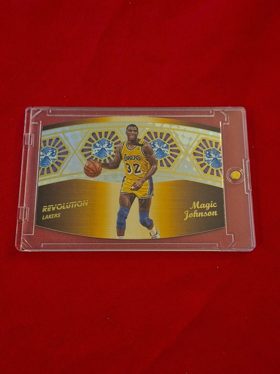 【Magic Johnson】PSA10 Express Lane Gold 2020-21 Panini Flux #181 Magic Johnson Gold Pulsar Prizm PSA 10