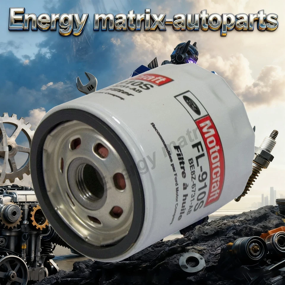 Set of 12 Genuine OEM Motorcraft FL910S Engine Oil Filter Ford BE8Z6731AB - Image 2 of 3