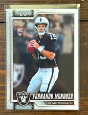 Topps 2026 Topps Fernando Mendoza Rookie Card Base Set #301 Las Vegas Raiders
