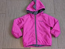 Columbia Kitterwibbit Dinosaur Jacket Girls 3T Pink Hooded Fleece-Lined