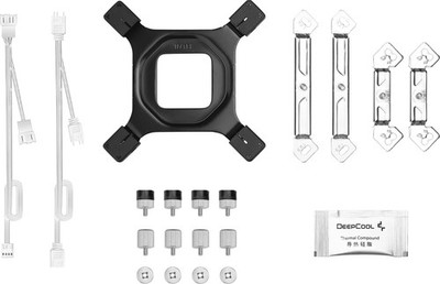DeepCool AG620 WH ARGB V2 Chipset, Hauptplatine Luftkühlung 12 cm Weiß 1 Stück(e
