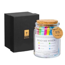 Bible Verse Jar, Read Me When for Daily Encouragement- Easter Basket clear