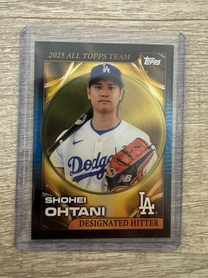 大谷翔平Topps Series 1 Blue Parallel 1:1393 Topps 2026 Series 1 2025 All-Topps Team Shohei Ohtani Blue Foil