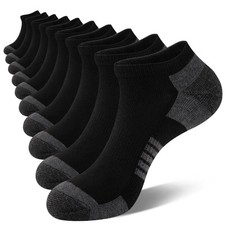 Pack de Calcetines para Hombre Medias Deportivas para Correr 10 Packs