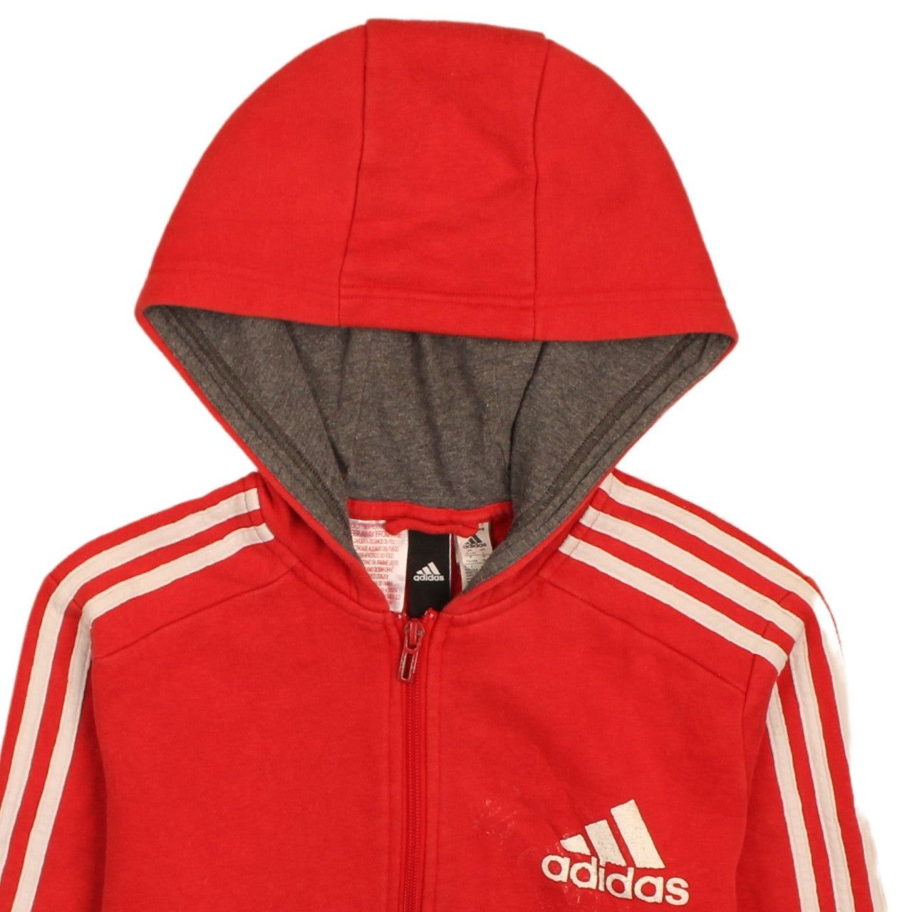Adidas Red Hoodie Womens L image 3