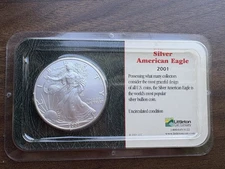 2001 1 oz Silver American Eagle (Brilliant Uncirculated)