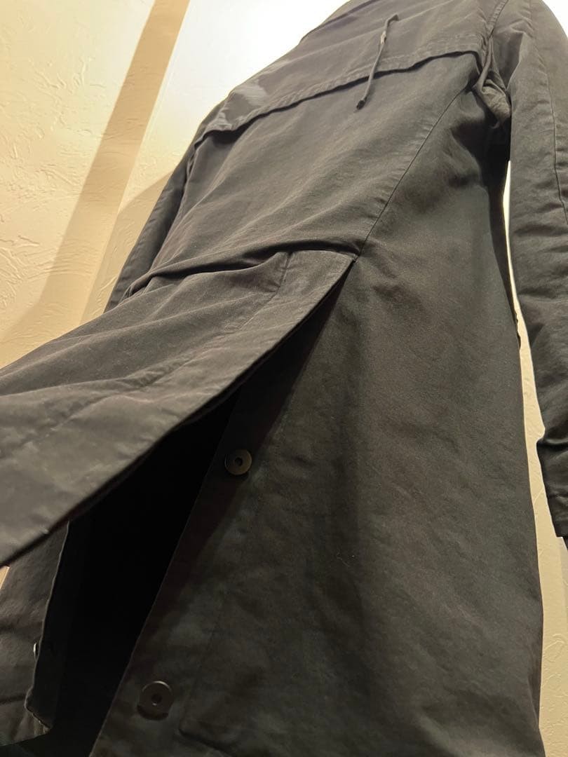 11 by Boris Bidjan Saberi Black Wing Coat