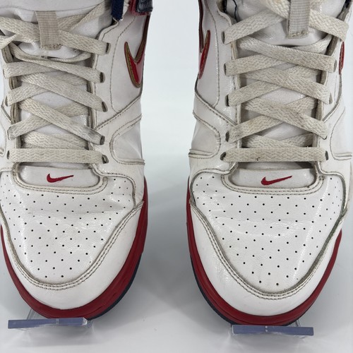 Nike Mens Air Flight Falcon Multicolor Leather Basketball Sneakers Size 10.5 - Picture 4 of 13