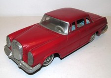 Vintage Tin Plate A683 Mercedes-Benz 600 in Red by SS Japan Excellent Tinplate