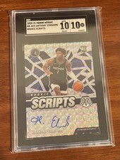 2020 Panini Mosaic Anthony Edwards Rookie Scripts Autograph RC SGC 10 Wolves