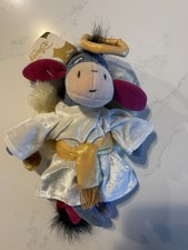 Disney Bean Bag Plush - CHOIR ANGEL EEYORE Winnie the Pooh  9 inch - Mint