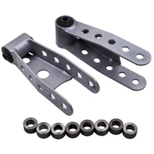 Rear 2''-3" Drop Shackles Kit for Chevrolet Silverado GMC Sierra 1500 1988-2018