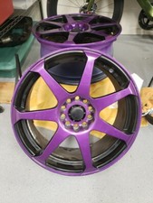 Drag Dr-33 17x7.5 5-108115 42 Gloss Purple Full Painted Wheel