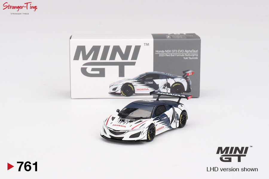 Mini GT 1/64 HONDA NSX GT3 EVO ALPHA TAURI YUKI TSUNODA RED BULL