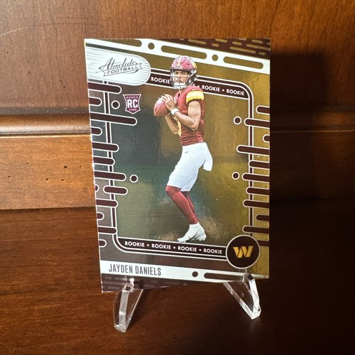 2024 Absolute Jayden Daniels Rookie Card #102 Commanders | eBay