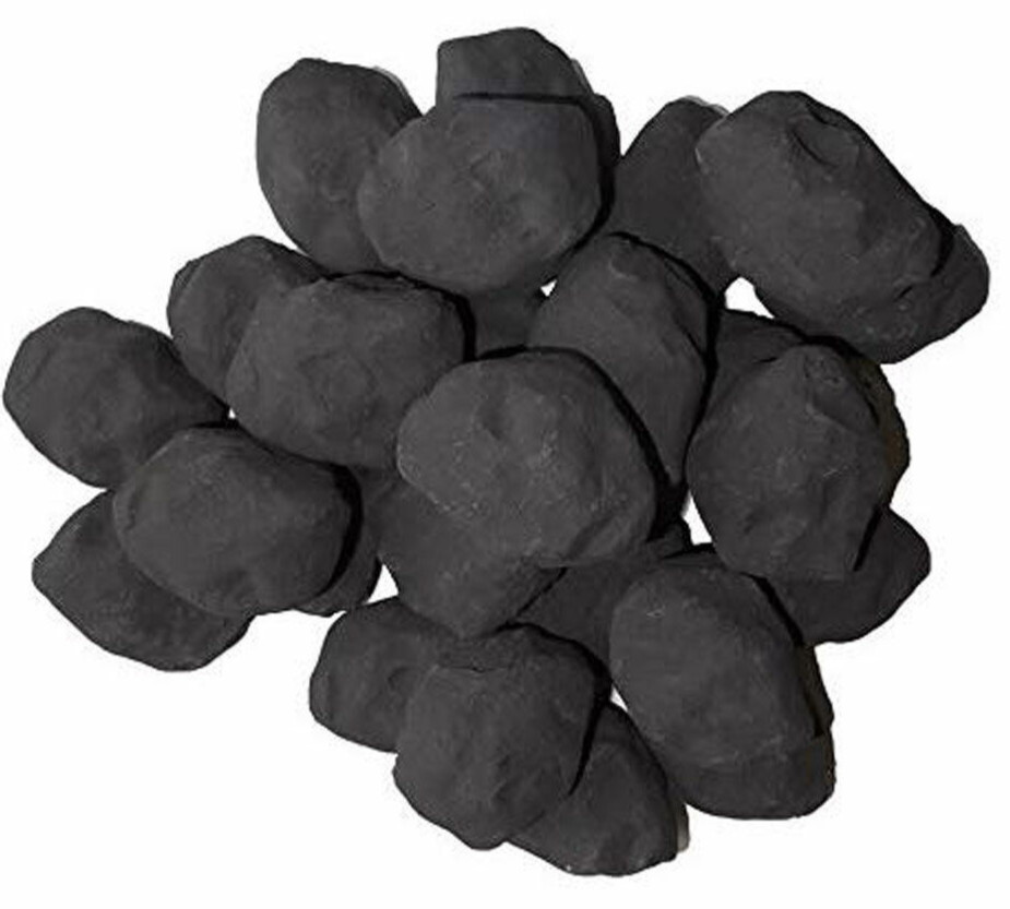 Gas fire coals Cast 20  Standard  replacement gas fire coal for gas fire fake