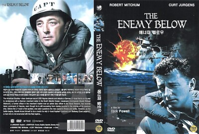 The Enemy Below (1957) Es Sub Won 1 Oscar NEW DVD/ SAMEDAY FREE SHIP