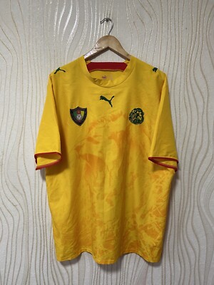 CAMEROON 2006 2008 AWAY FOOTBALL SHIRT SOCCER JERSEY PUMA sz XXL