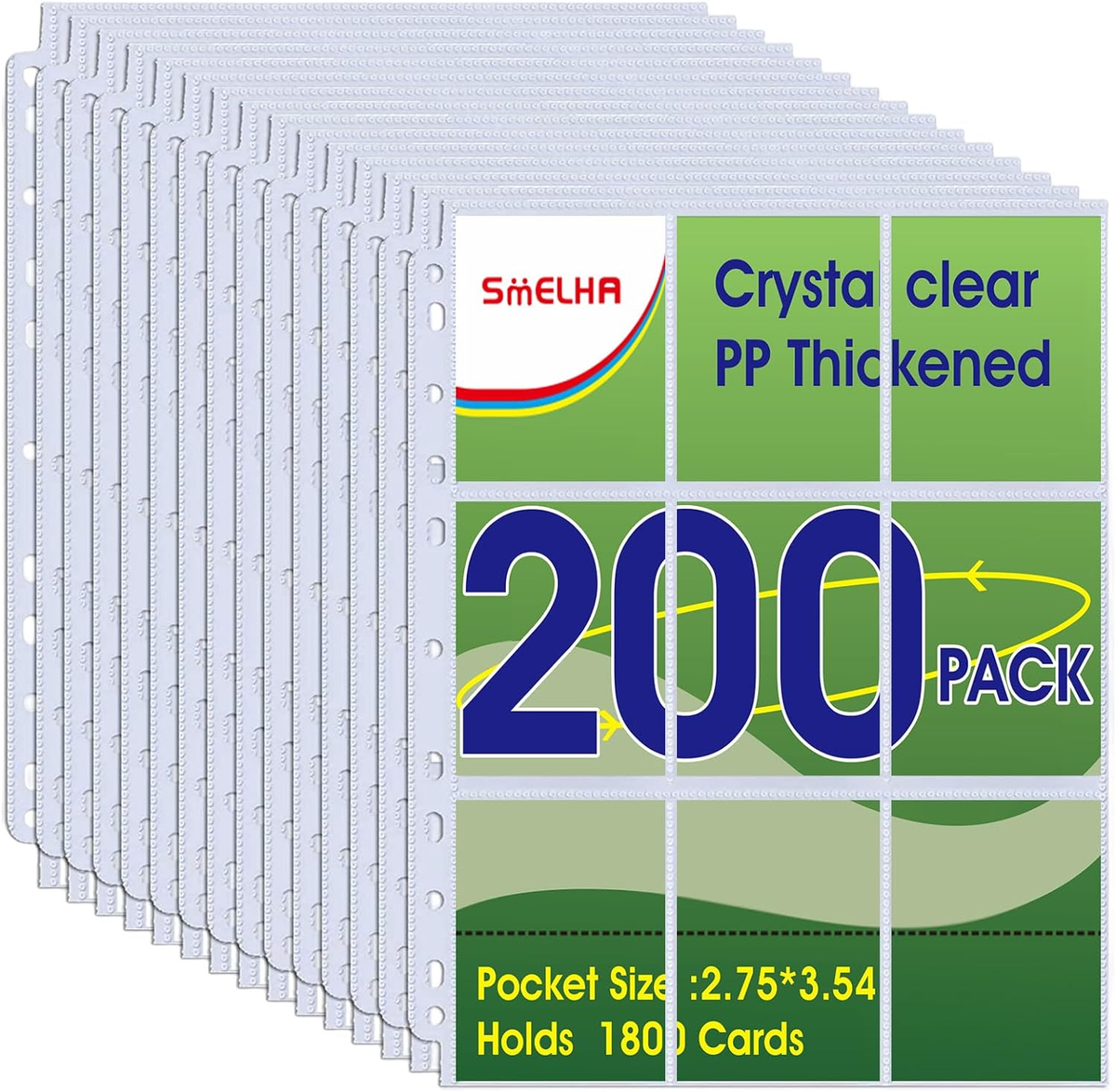 9 Pocket Page Protector, 200 Pack Trading Card Sleeve, Baseball Card Sheets | eBay 9 Pocket Page Protector, 200 Pack Trading Card Sleeve, Baseball Card Sheets | eBay