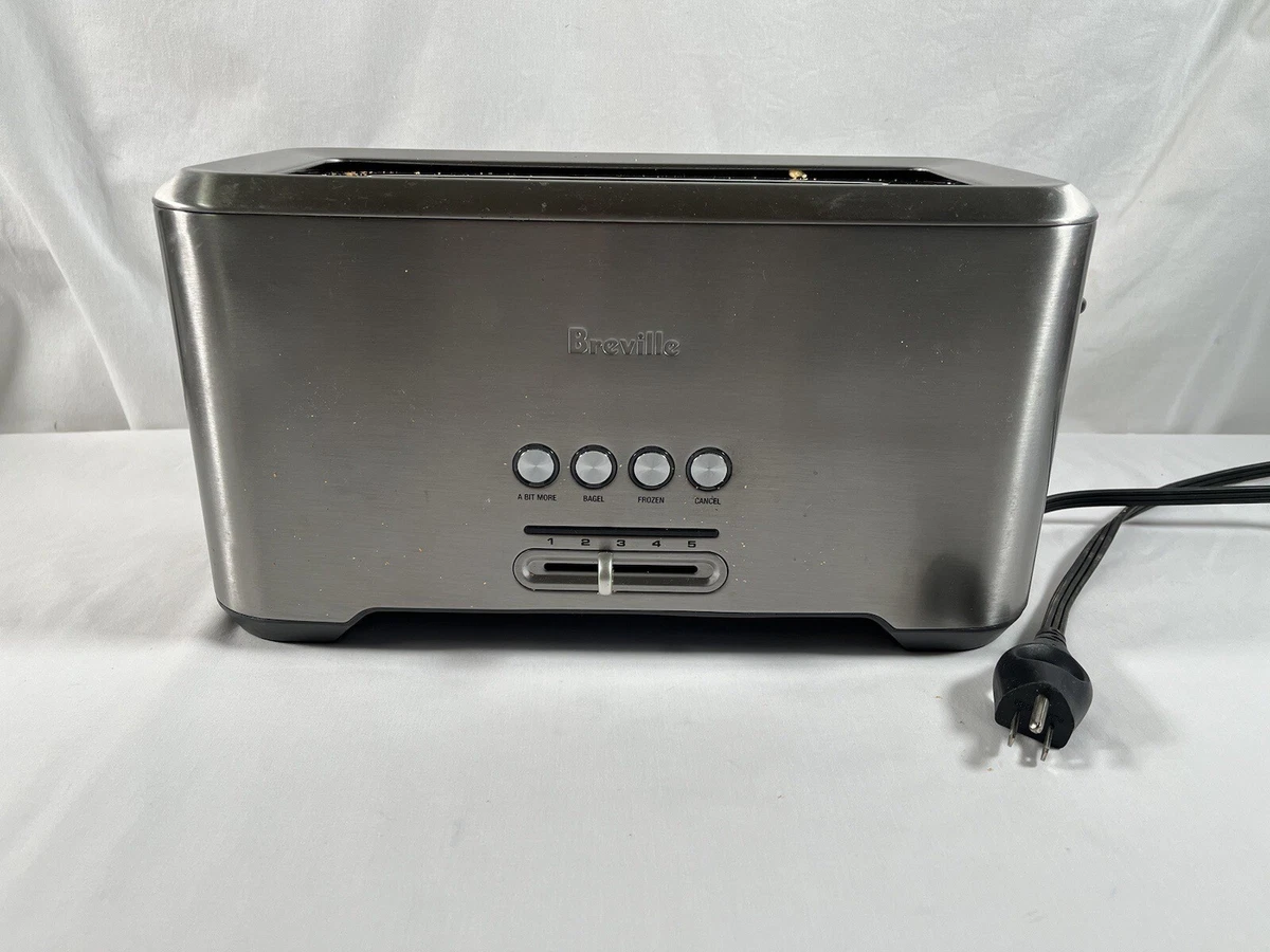  Customer reviews: Breville Bit More 4-Slice Toaster, Brushed  Stainless Steel, BTA730XL