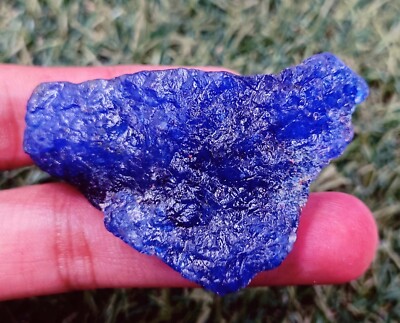 Dyed178.60 Ct Natural Blue Sapphire Uncut Rough Certified