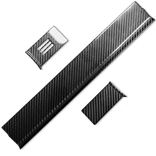 OE Genuine Carbon Fiber Central Instrument Panel Trim Kit for Ford F150 2015-20 - Picture 5 of 12