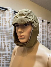 Aviator Ushanka Fleece Cap Ski Warm Trapper Hat With Ear Flaps Adjustable -SMALL