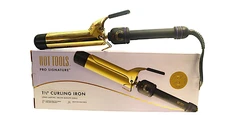 Hot Tools PRO SIGNATURE 1" 24K Gold Curling Iron  (CHOOSE SIZE)