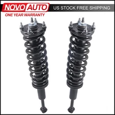 Pair Front Complete Shock Strut w/ Coil Springs For Toyota Tundra 2007-2020 4WD