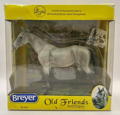 New Breyer Horse #1432 Old Friends Bull in the Heather Thoroughbred Resin Bully