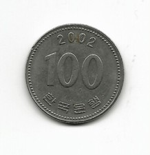 Korea-south 100 Won, 2002 for sale online | eBay