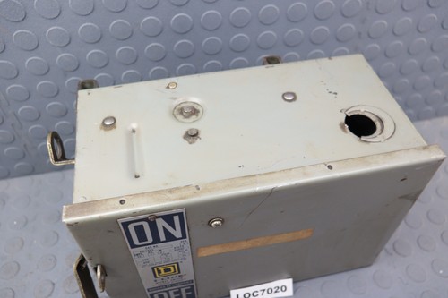 SQUARE D BUS PLUG PQ3603 I-LINE 30A 600V 3P 3PH 30AMP BUSWAY SWITCH LOC7020 - Picture 4 of 7