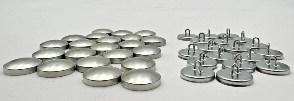 (450+) WCM3044WESS1GR OSBORNE #30-44 WIRE EYE BUTTON MOLDS SOFT SHELL 3/4" - Image 3 of 4