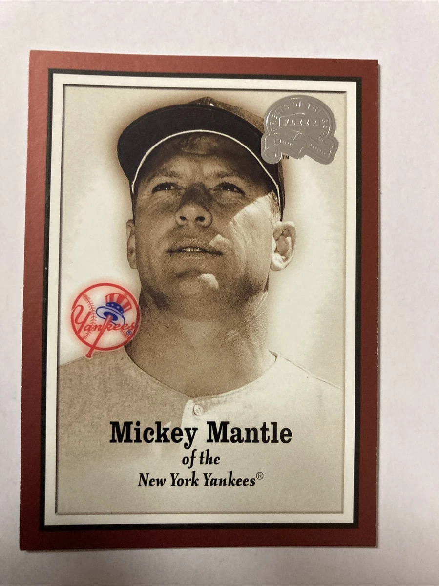スポーツ選手 2000 FLEER Feel The Game Mickey Mantle 2000 Fleer Greats of the Game - Mickey Mantle #1 for sale | eBay