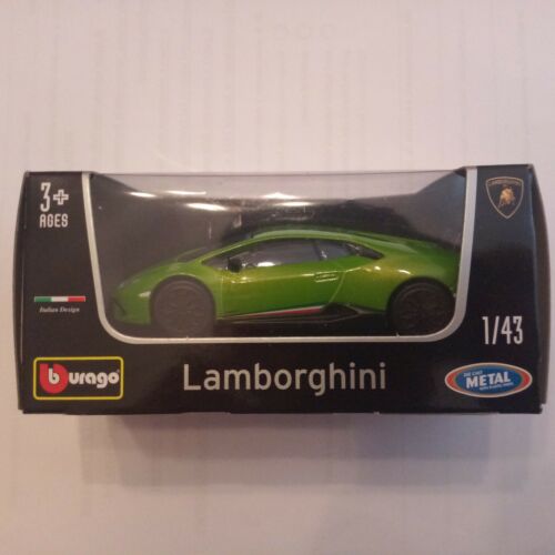 Lamborghini Huracan Performante Burago Die Cast 2009 1/43. Nuova con scatola - Afbeelding 1 van 3