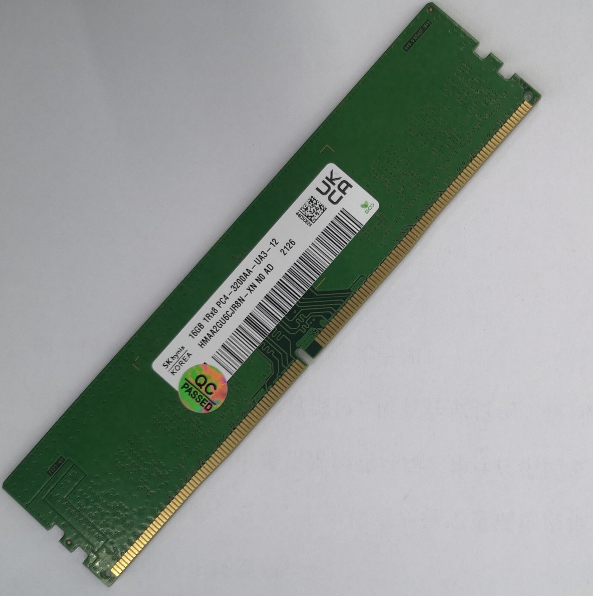 SK Hynix 16GB DDR4 3200MHz 2933MHz 2666MHz 2400MHz 2133MHz 288p