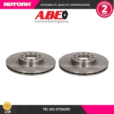 C4D016ABE Pair of rear brake discs (ABE BRAND)..