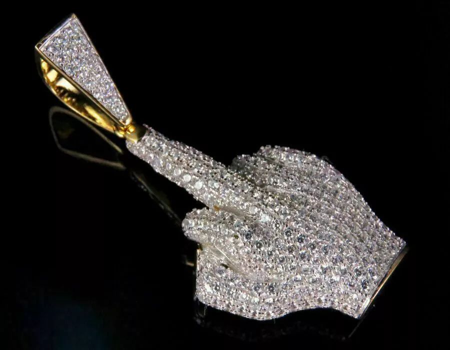 Diamond middle best sale finger