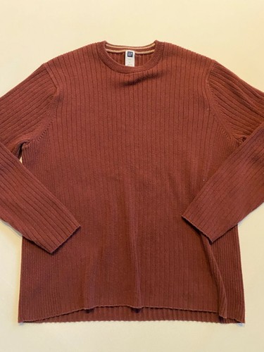 Gap Sweater Men's Large Pullover Ribbed 