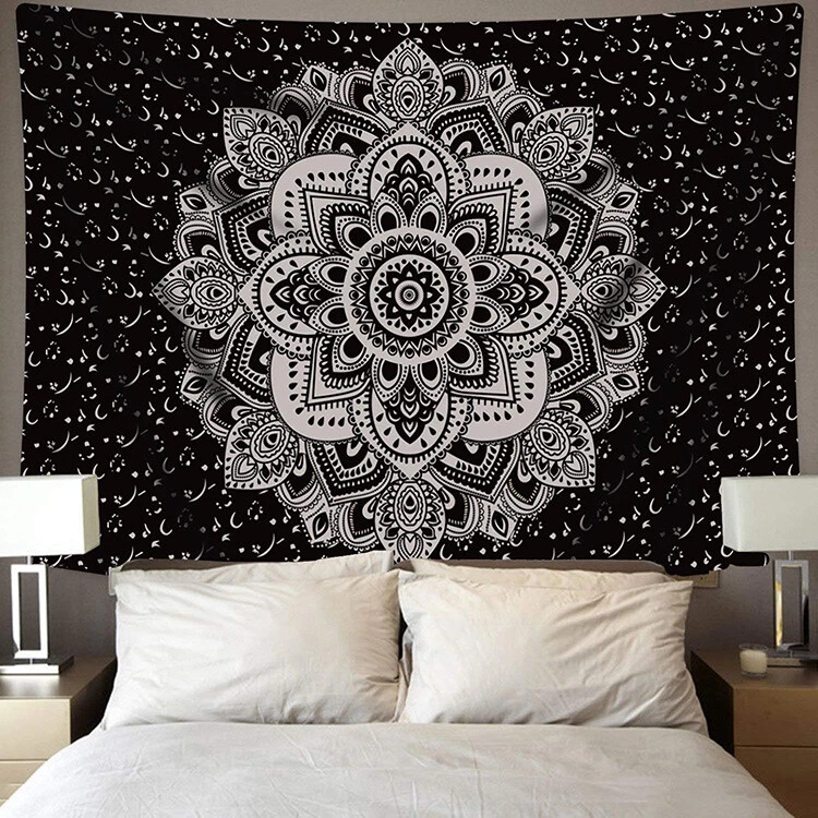 Mandala Wand Deckendek Dekotuch Tapisserie Tapestry Wandbehang Wandteppich NEU - Bild 1 von 1