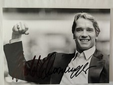 Original signiertes Autogramm von Arnold Schwarzenegger 