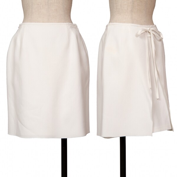 Jean Paul Gaultier FEMME スクエアスカート Jean-Paul GAULTIER FEMME Belted Zipper Wrap Skirt Size 40(K