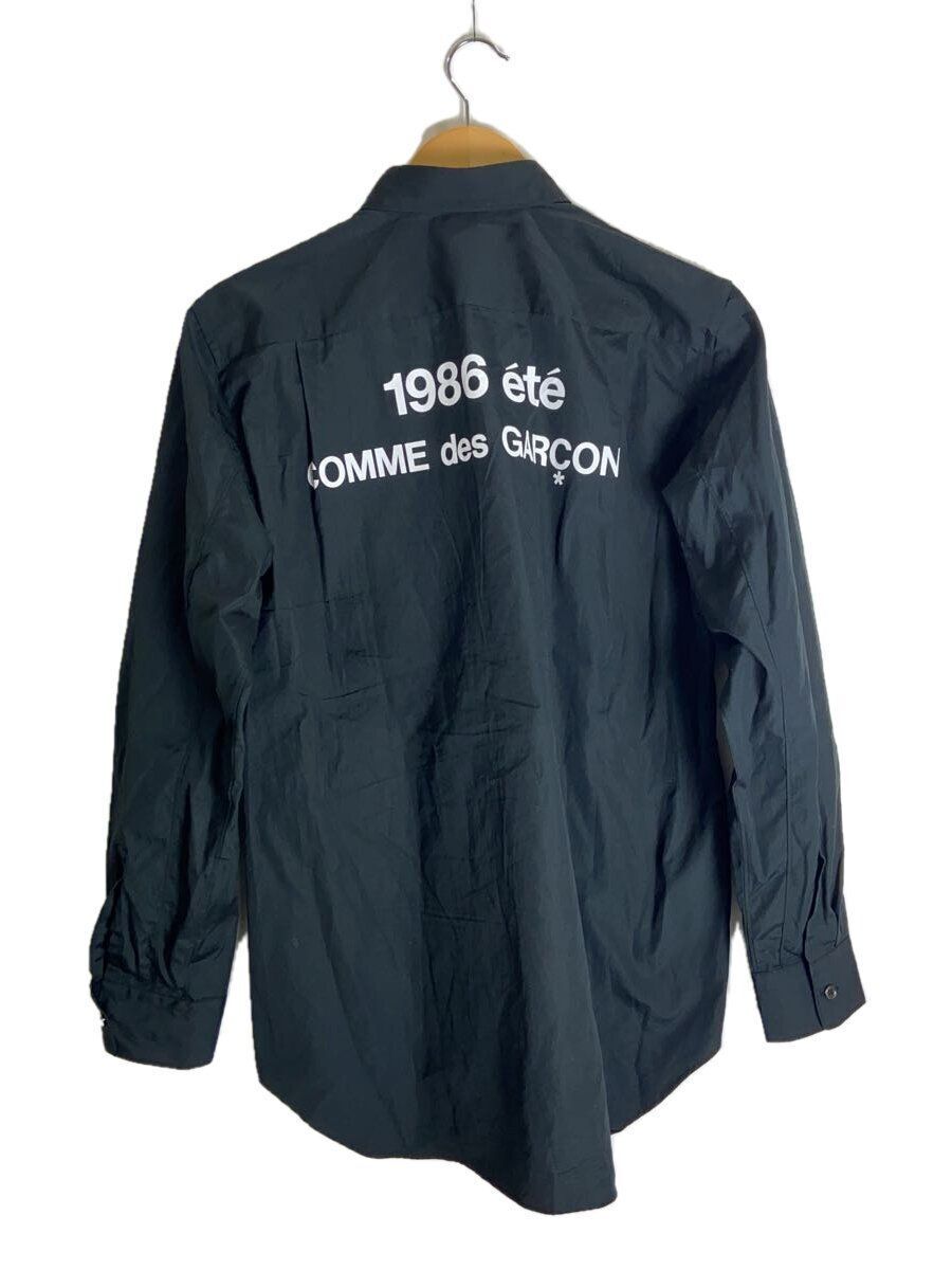 COMME des GARCONS long sleeve shirt M cotton Black SZ-B010 COMME des GARCONS long sleeve shirt M cotton Black SZ-B010